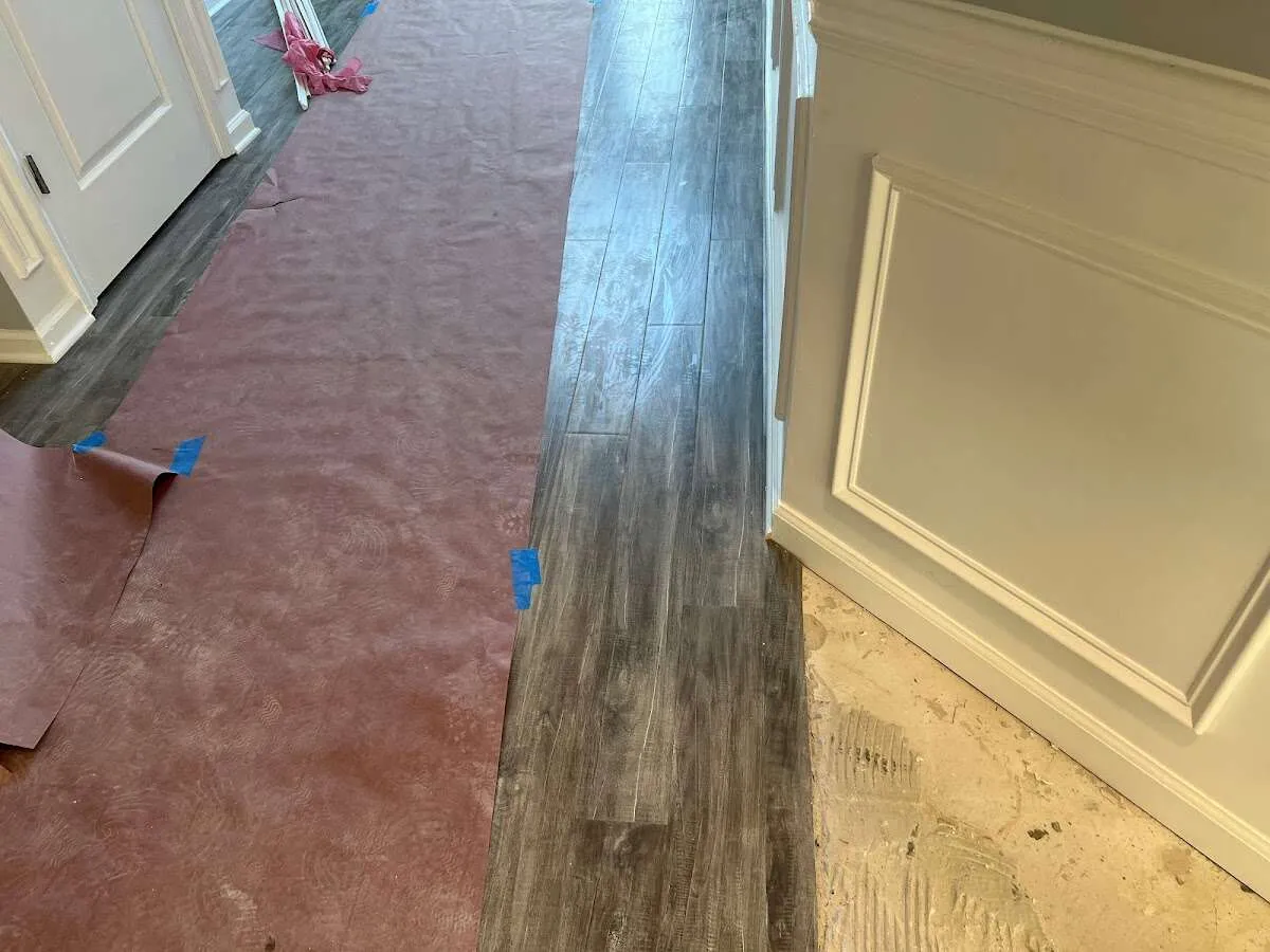 Completed marble shower restoration in Fairview Heights